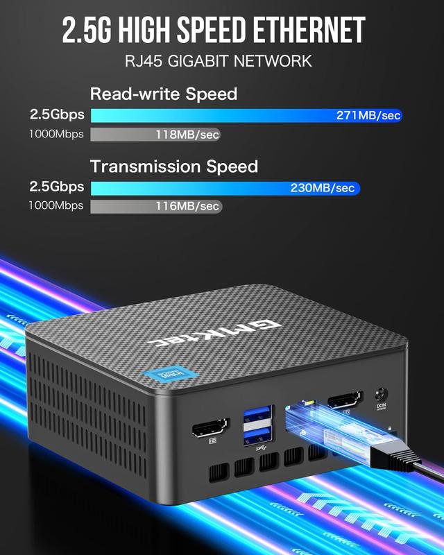 Mini PC GMKtec Nucbox G3 Intel N100 Windows 11 Pro 16 GB/1 TB